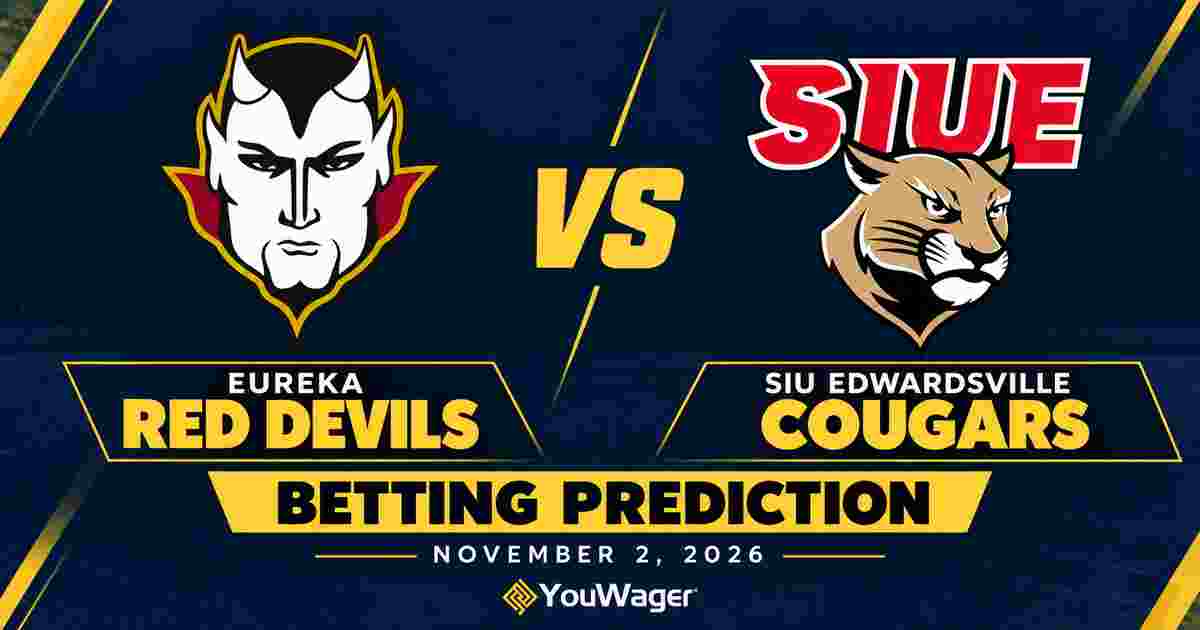 Eureka Red Devils vs SIU Edwardsville Cougars Betting Prediction, College Basketball Predictions, November 2, 2026