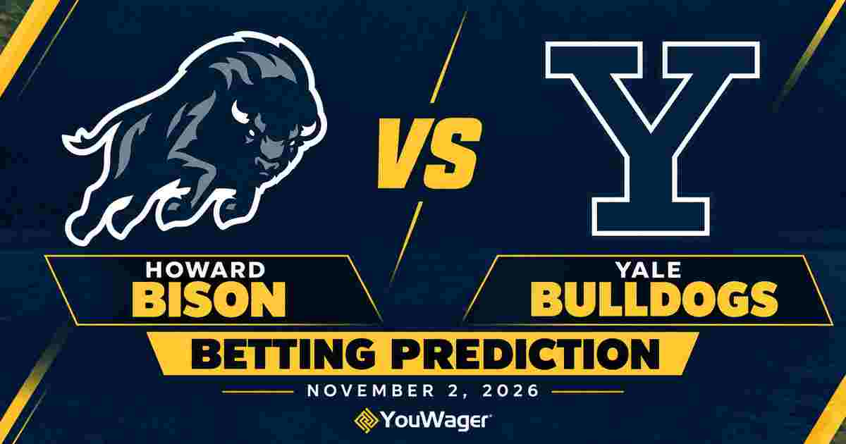 Howard Bison vs Yale Bulldogs Betting Prediction, College Basketball Predictions, November 2, 2026