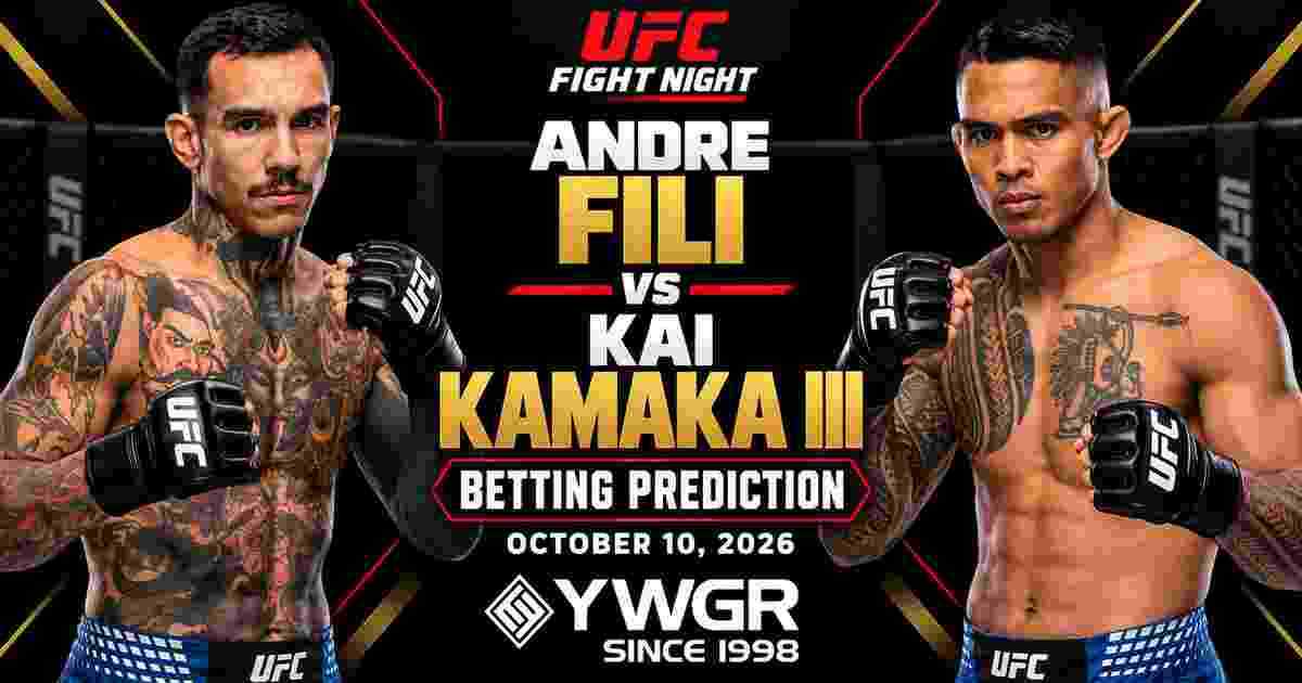 Andre Fili vs Kai Kamaka III Betting Prediction, October 10, 2026