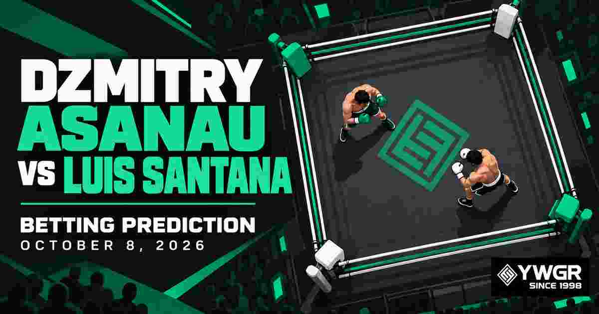 Dzmitry Asanau vs Luis Santana Betting Prediction, October 8, 2026