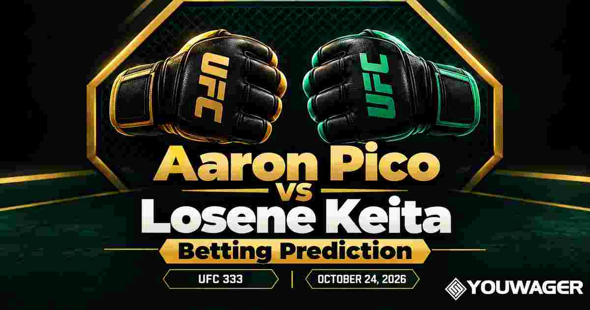 Aaron Pico vs Losene Keita betting prediction: Can Aaron Pico Win at UFC 333?