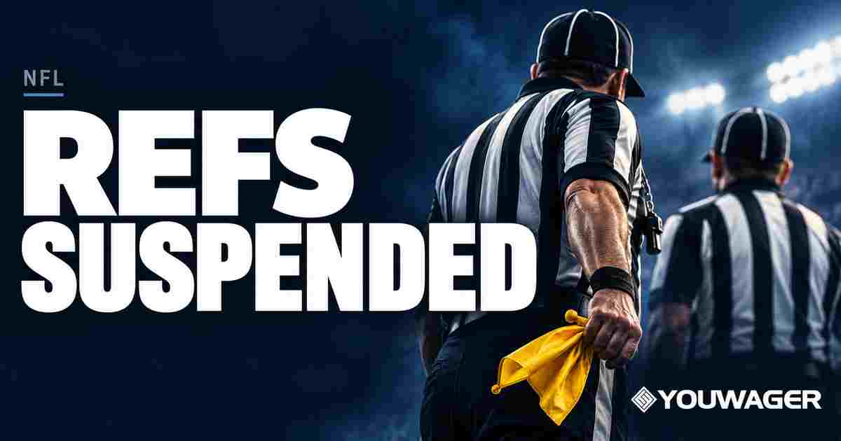 NFL Suspends Two Officials After Heated Week 4 Incidents