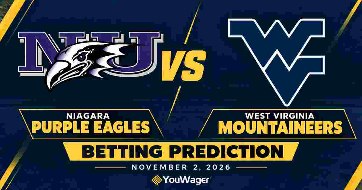 Niagara Purple Eagles vs West Virginia Mountaineers Betting Prediction, College Basketball Predictions, November 2, 2026
