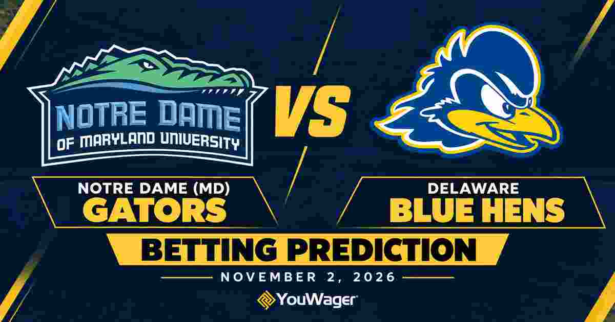Notre Dame of Maryland Gators vs Delaware Blue Hens Betting Prediction, College Basketball Predictions, November 2, 2026