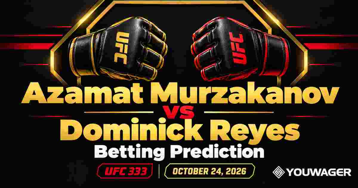 Azamat Murzakanov vs Dominick Reyes betting prediction: Can Azamat Murzakanov Win at UFC 333?