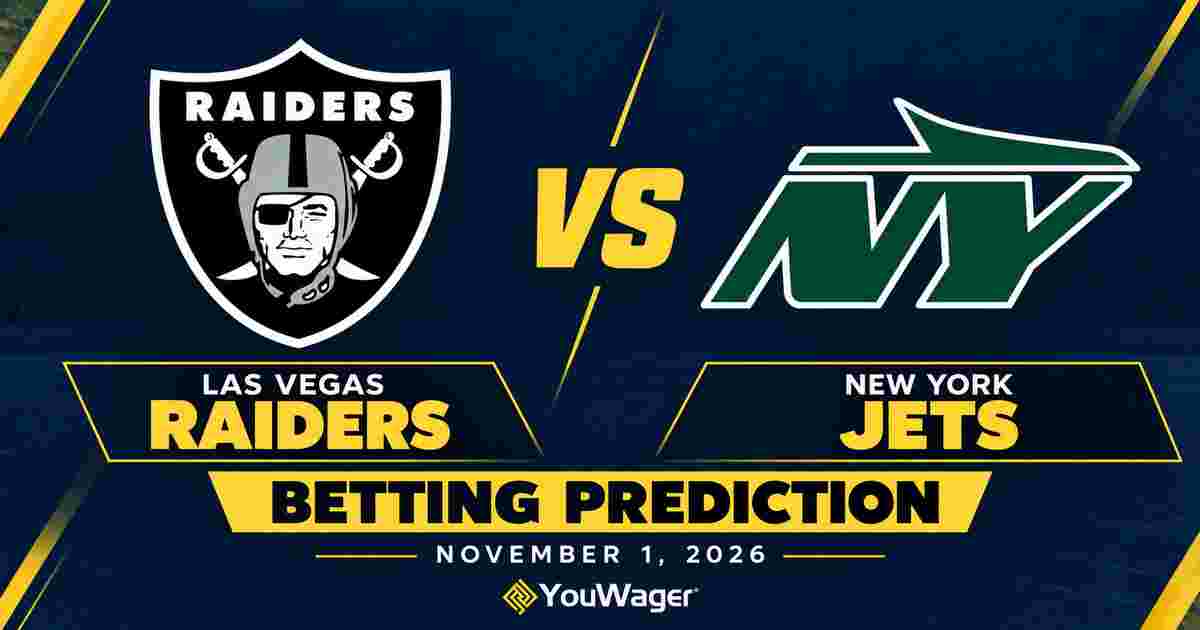 Las Vegas Raiders vs New York Jets Betting Prediction, NFL Week 8 Predictions, November 1, 2026