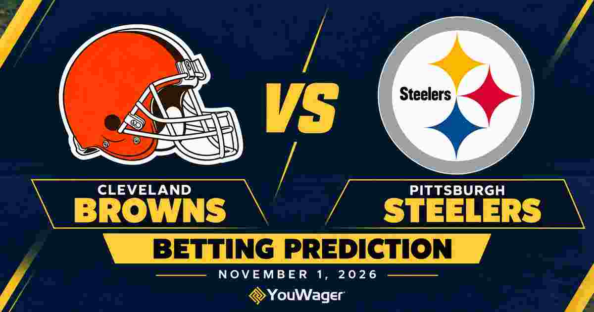 Cleveland Browns vs Pittsburgh Steelers Betting Prediction, NFL Week 8 Predictions, November 1, 2026
