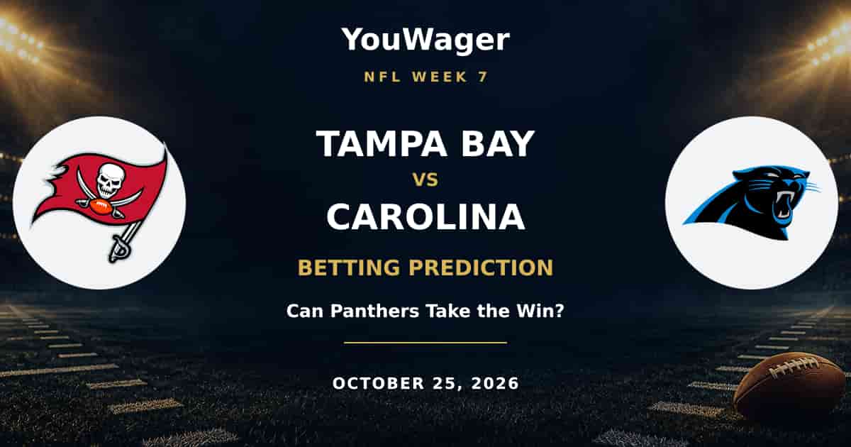 Tampa Bay Buccaneers vs Carolina Panthers Betting Prediction, Week 7, October 25, 2026: Can Panthers Take the Win?