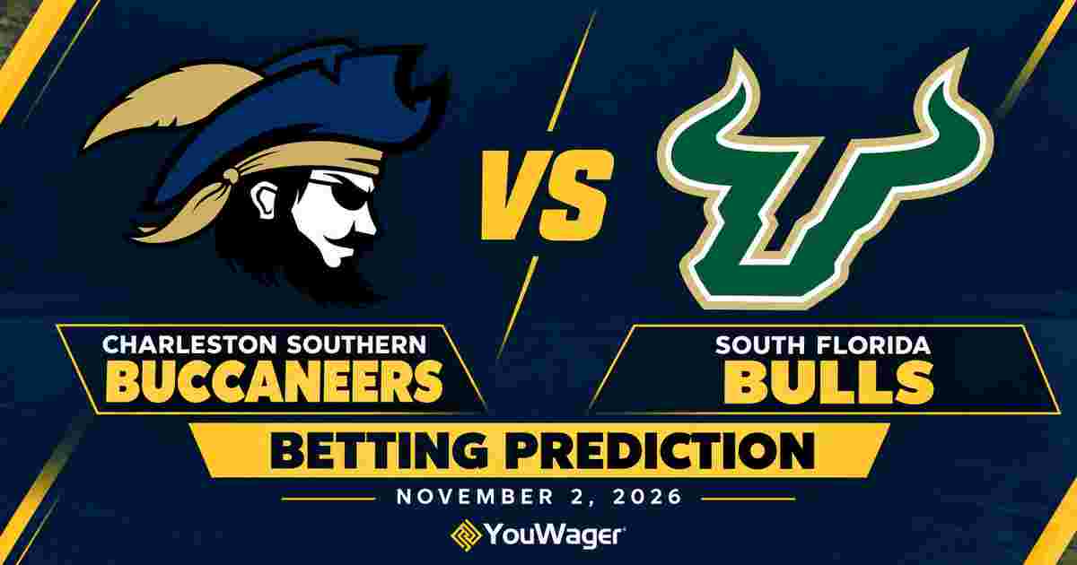 Charleston Southern Buccaneers vs South Florida Bulls Betting Prediction, College Basketball Predictions, November 2, 2026