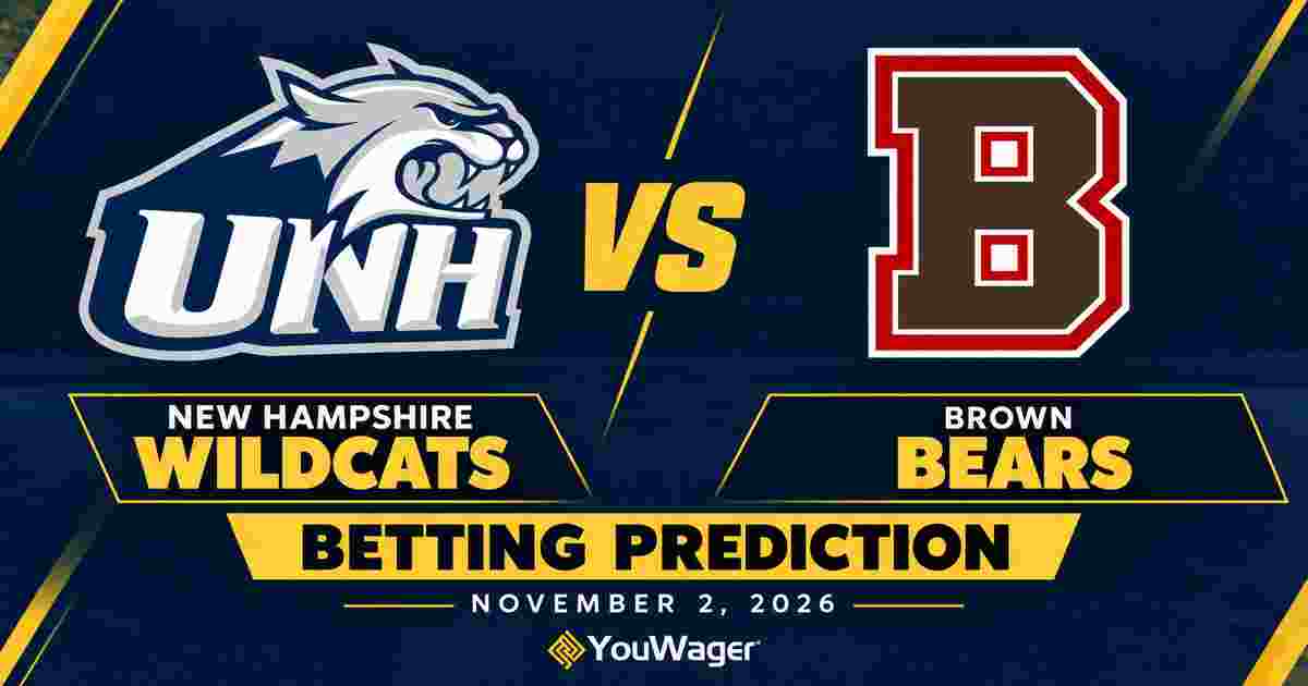 New Hampshire Wildcats vs Brown Bears Betting Prediction, College Basketball Predictions, November 2, 2026