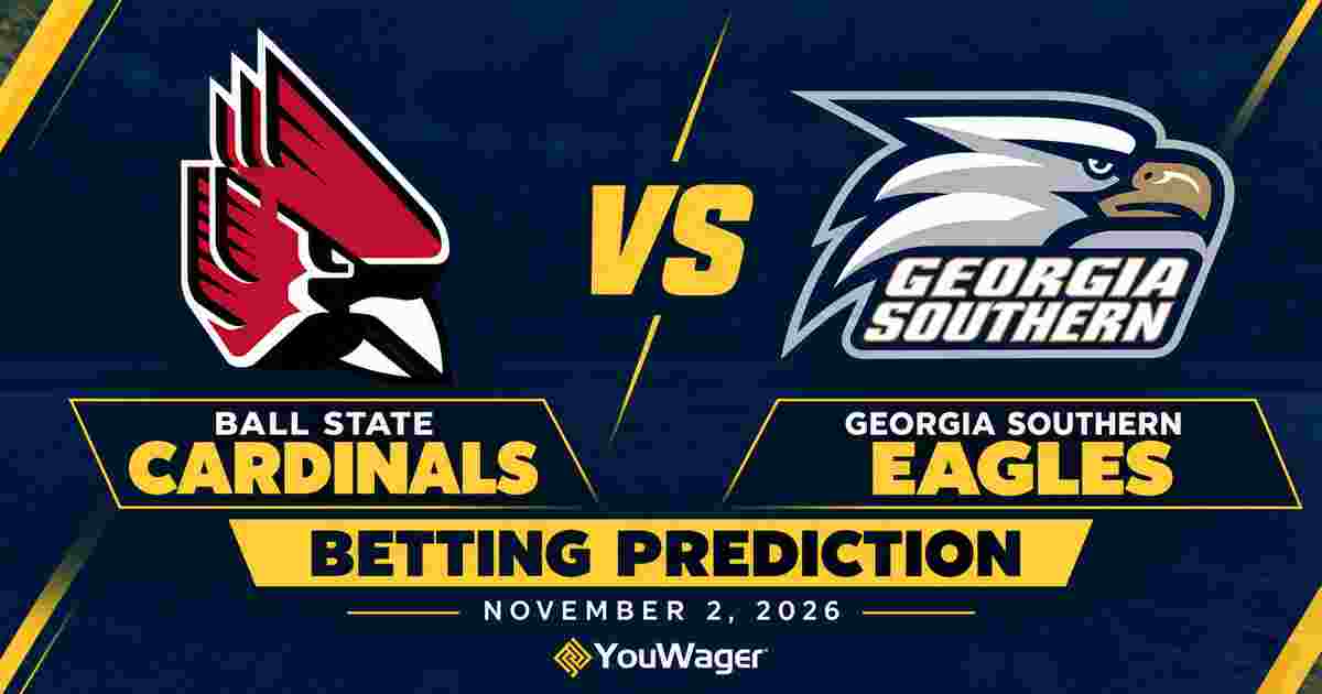 Ball State Cardinals vs Georgia Southern Eagles Betting Prediction, College Basketball Predictions, November 2, 2026