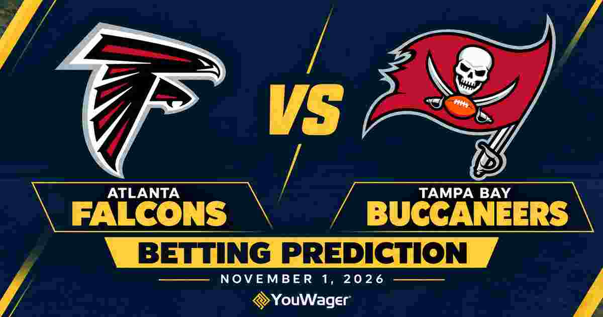 Atlanta Falcons vs Tampa Bay Buccaneers Betting Prediction, NFL Week 8 Predictions, November 1, 2026