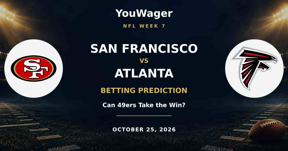 San Francisco 49ers vs Atlanta Falcons Betting Prediction, Week 7, October 25, 2026: Can 49ers Take the Win?