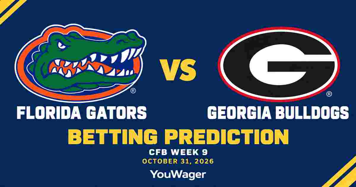 Florida Gators vs Georgia Bulldogs Betting Prediction, CFB Week 9 Predictions, October 31, 2026: Who wins?