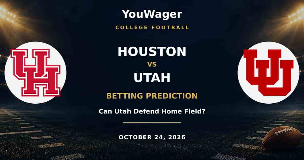 Houston Cougars vs Utah Utes Betting Prediction, October 24, 2026: Can Utah Defend Home Field?