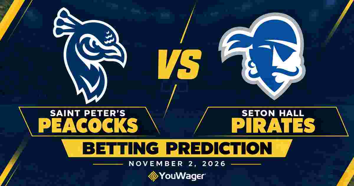 Saint Peter's Peacocks vs Seton Hall Pirates Betting Prediction, College Basketball Predictions, November 2, 2026