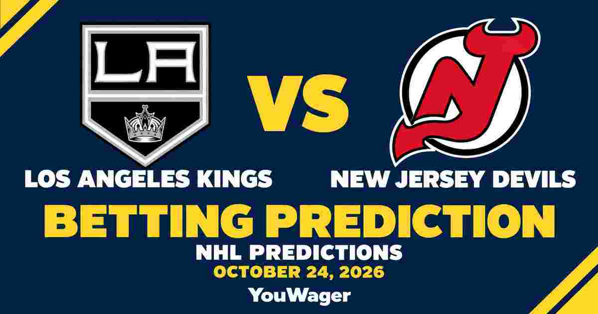 Los Angeles Kings vs New Jersey Devils Betting Prediction, NHL Predictions, October 24, 2026