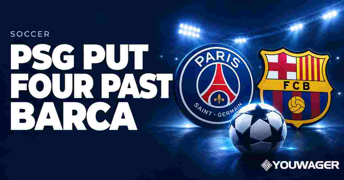 PSG Beat Barcelona After Late Champions League Goals