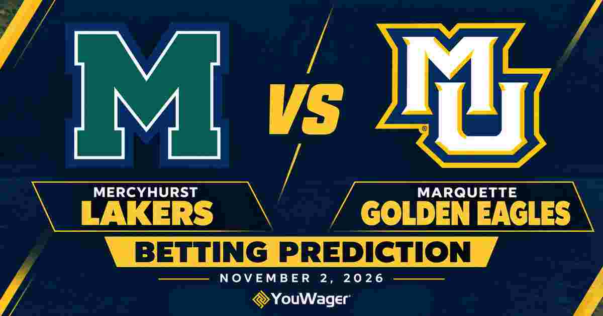 Mercyhurst Lakers vs Marquette Golden Eagles Betting Prediction, College Basketball Predictions, November 2, 2026