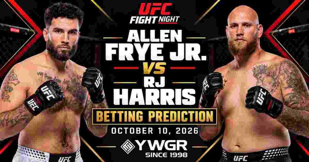 Allen Frye Jr. vs RJ Harris Betting Prediction, October 10, 2026