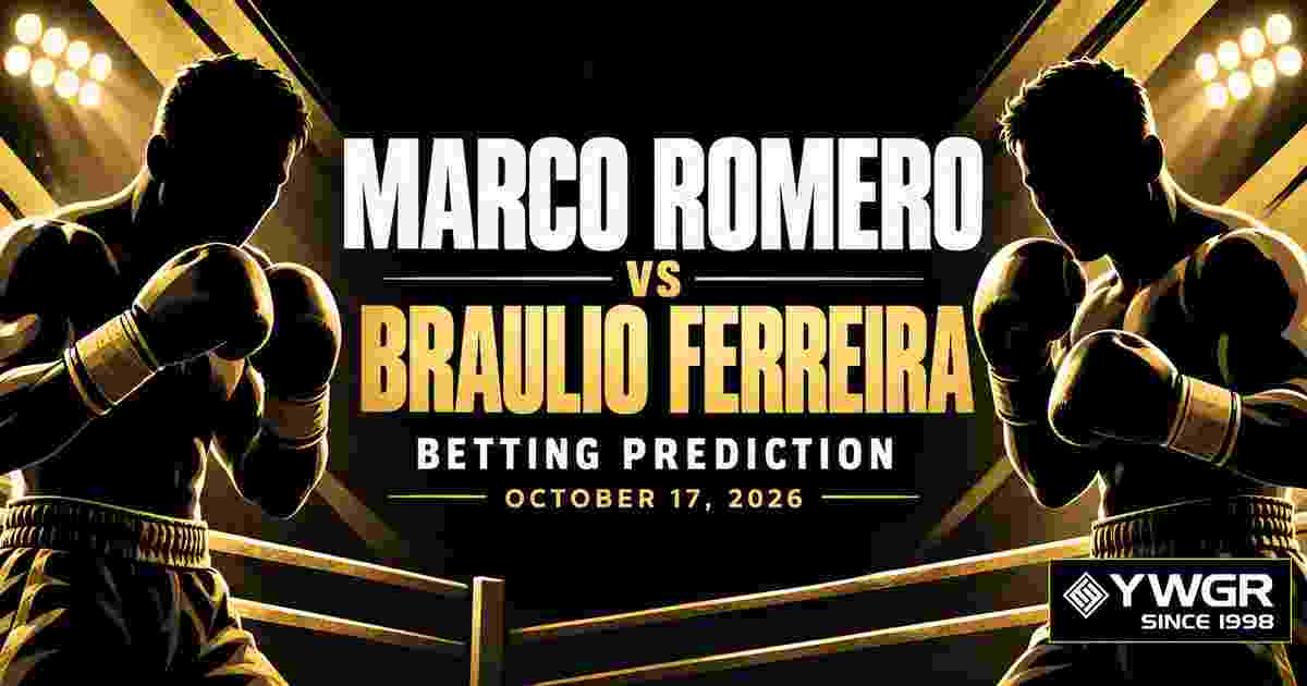 Marco Romero vs Braulio Ferreira Betting Prediction, October 17, 2026