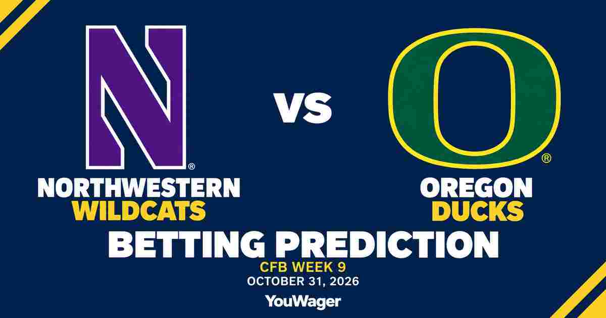 Northwestern Wildcats vs Oregon Ducks Betting Prediction, CFB Week 9 Predictions, October 31, 2026: Who wins?