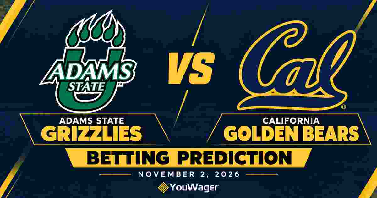 Adams State Grizzlies vs California Golden Bears Betting Prediction, College Basketball Predictions, November 2, 2026