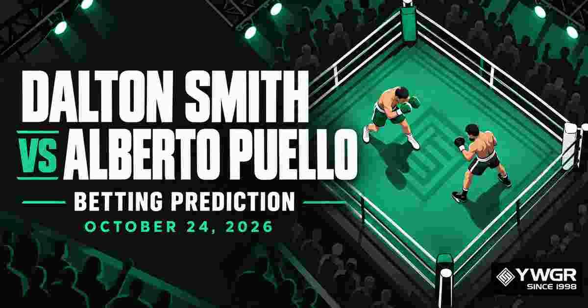 Dalton Smith vs Alberto Puello Betting Prediction, October 24, 2026