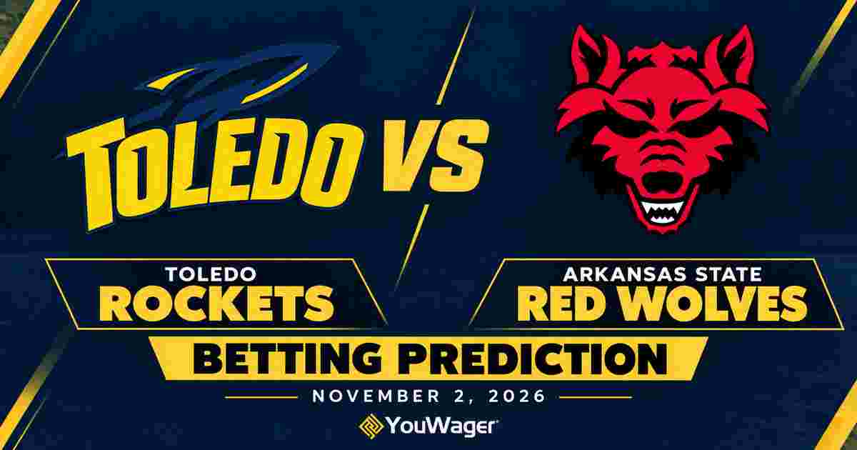 Toledo Rockets vs Arkansas State Red Wolves Betting Prediction, College Basketball Predictions, November 2, 2026