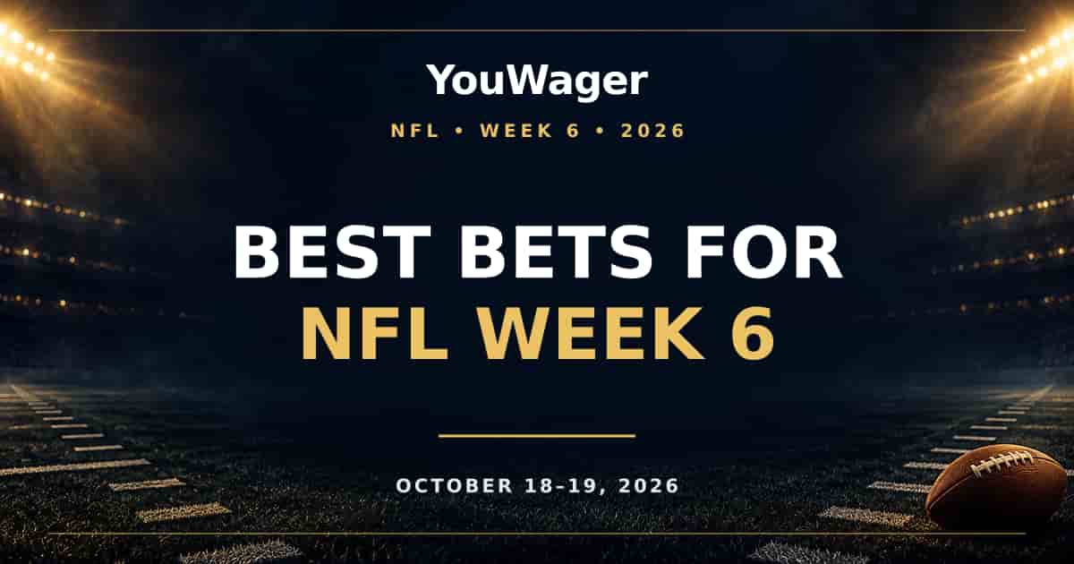 Best Bets for NFL Week 6 Sunday and Monday Shortlist