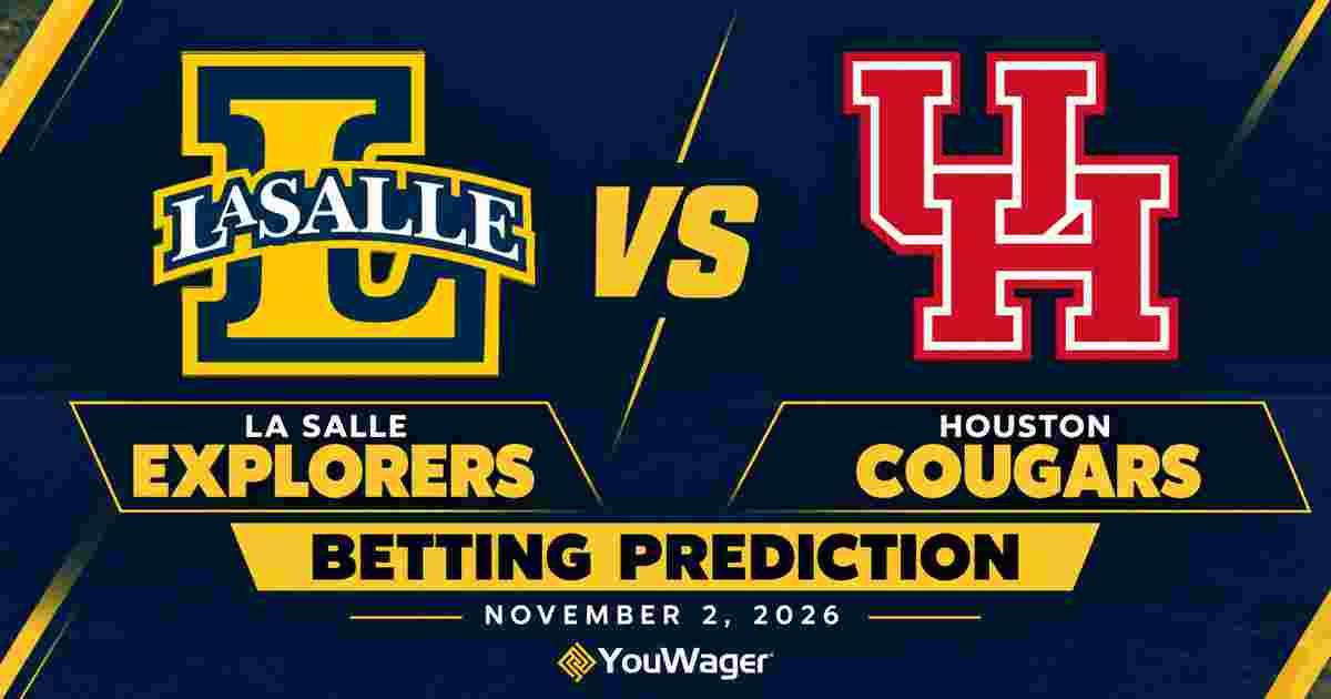 La Salle Explorers vs Houston Cougars Betting Prediction, College Basketball Predictions, November 2, 2026