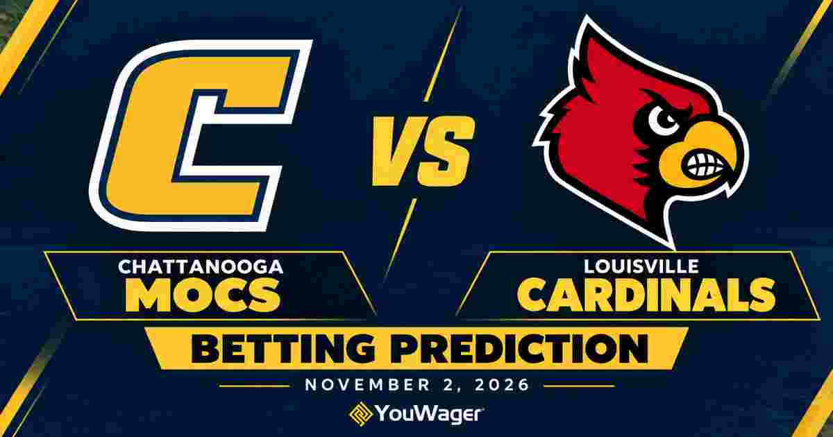 Chattanooga Mocs vs Louisville Cardinals Betting Prediction, College Basketball Predictions, November 2, 2026