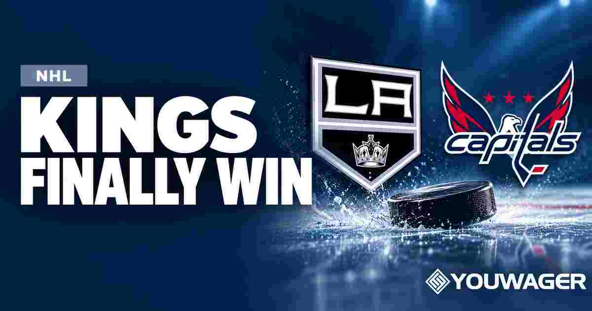 Kings Earn First Win After Erasing Capitals Two Goal Lead