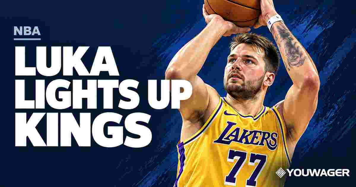 Luka Doncic Leads Lakers Past Kings as Austin Reaves Returns