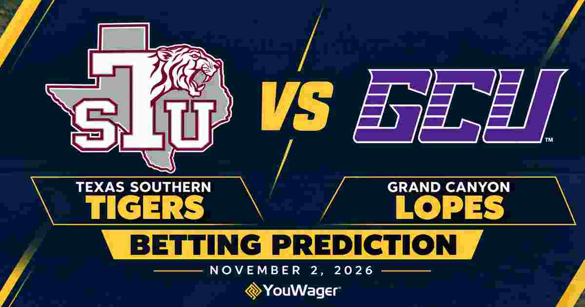Texas Southern Tigers vs Grand Canyon Lopes Betting Prediction, College Basketball Predictions, November 2, 2026