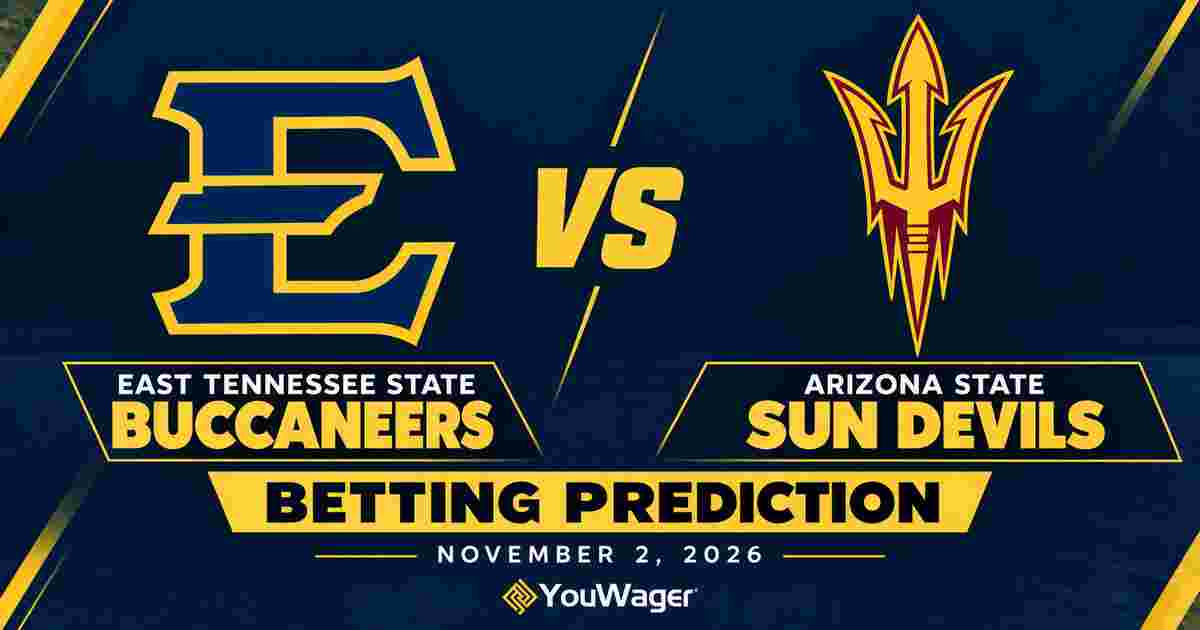 East Tennessee State Buccaneers vs Arizona State Sun Devils Betting Prediction, College Basketball Predictions, November 2, 2026