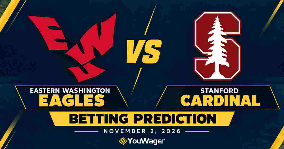 Eastern Washington Eagles vs Stanford Cardinal Betting Prediction, College Basketball Predictions, November 2, 2026