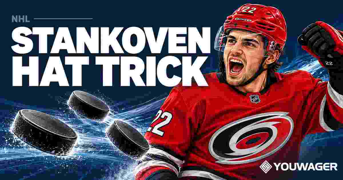 Logan Stankoven First Hat Trick Powers Hurricanes Past Canucks