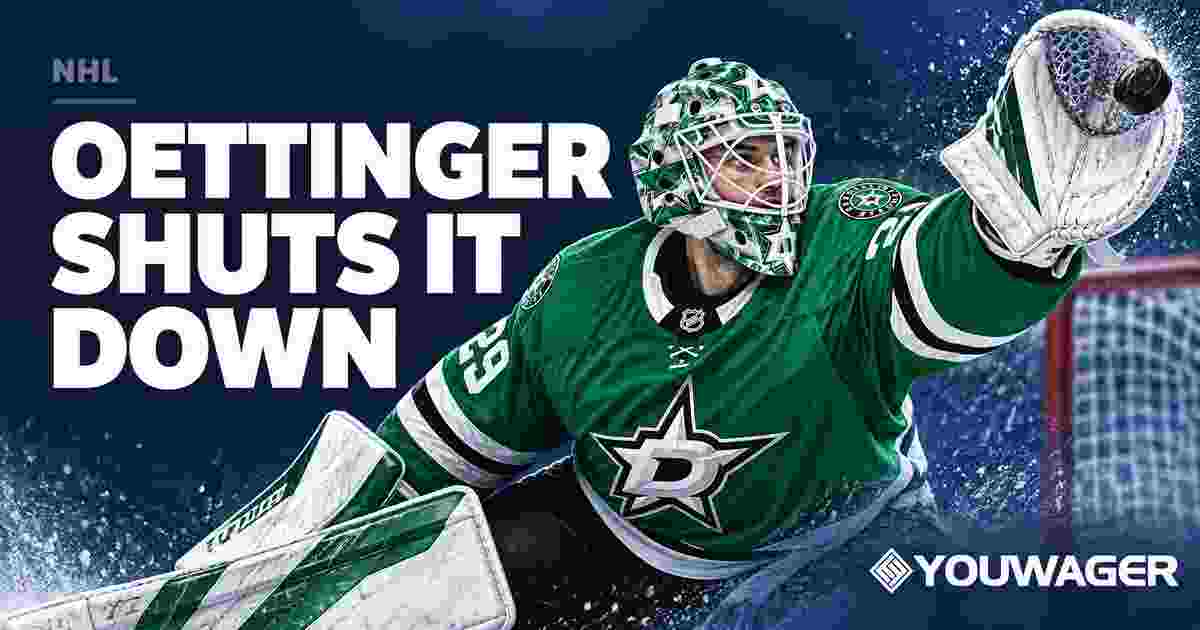 Jake Oettinger Posts Second Straight Shutout as Stars Beat Sabres