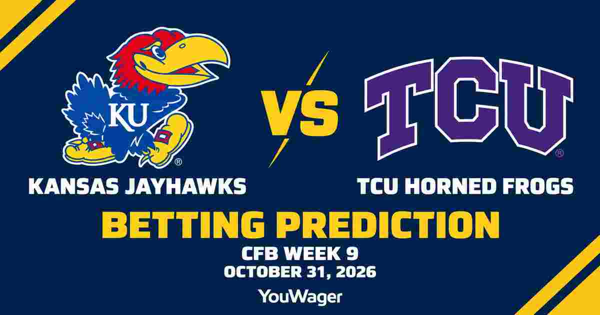 Kansas Jayhawks vs TCU Horned Frogs Betting Prediction, CFB Week 9 Predictions, October 31, 2026: Who wins?