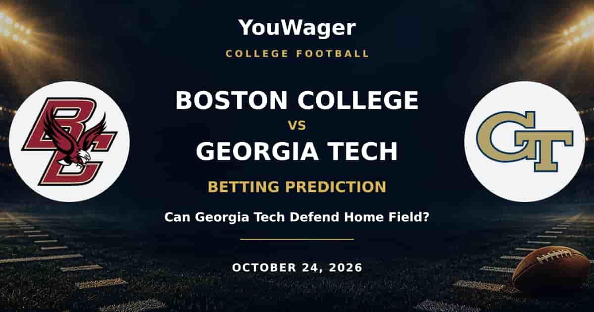 Boston College Eagles vs Georgia Tech Yellow Jackets Betting Prediction, October 24, 2026: Can Georgia Tech Defend Home Field?