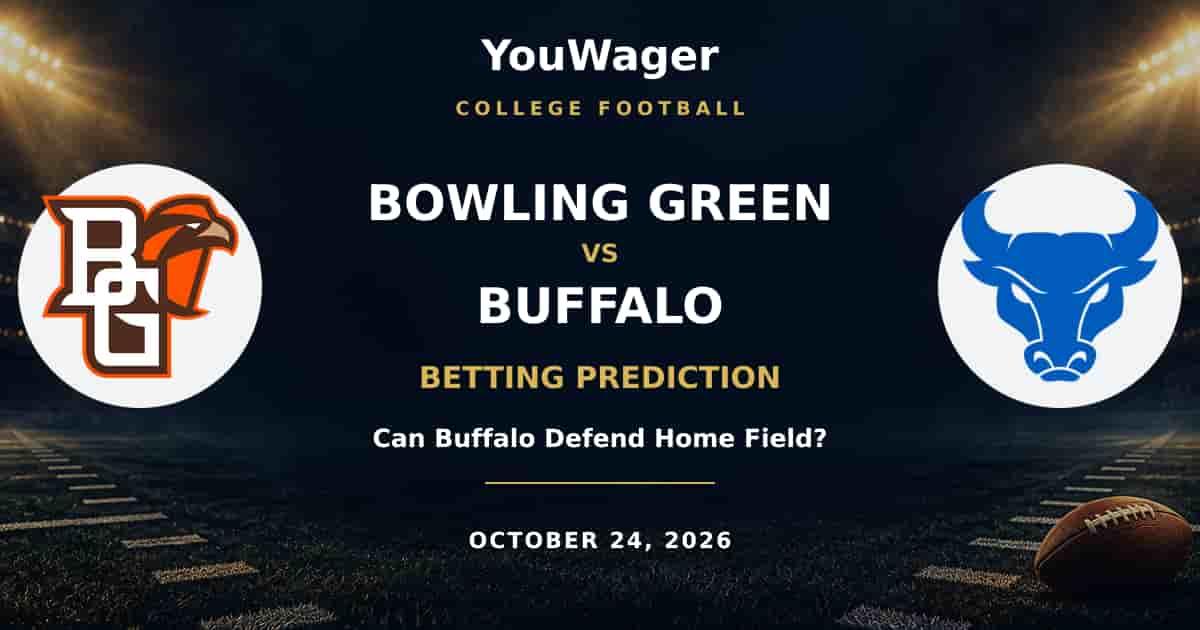 Bowling Green Falcons vs Buffalo Bulls Betting Prediction, October 24, 2026: Can Buffalo Defend Home Field?