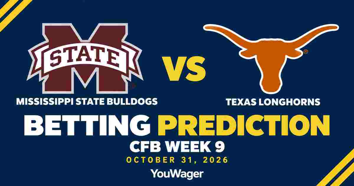 Mississippi State Bulldogs vs Texas Longhorns Betting Prediction, CFB Week 9 Predictions, October 31, 2026: Who wins?