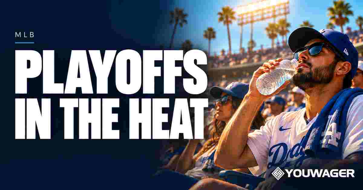 Dodgers Playoff Opener Brings Triple Digit Heat to the Stands