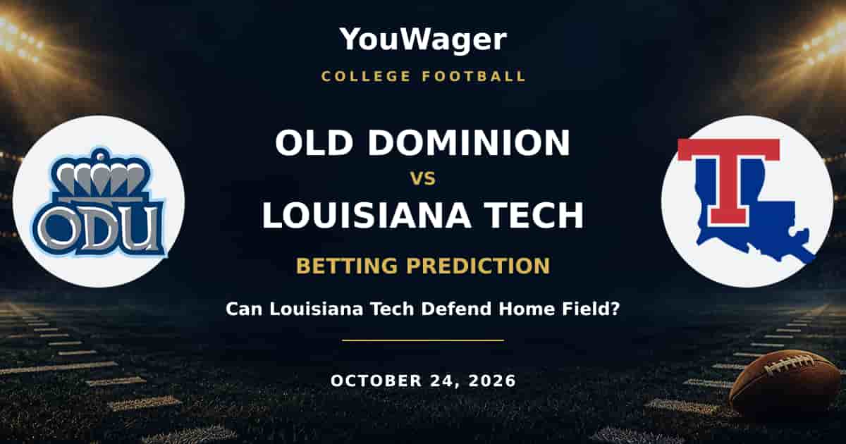 Old Dominion Monarchs vs Louisiana Tech Bulldogs Betting Prediction, October 24, 2026: Can Louisiana Tech Defend Home Field?