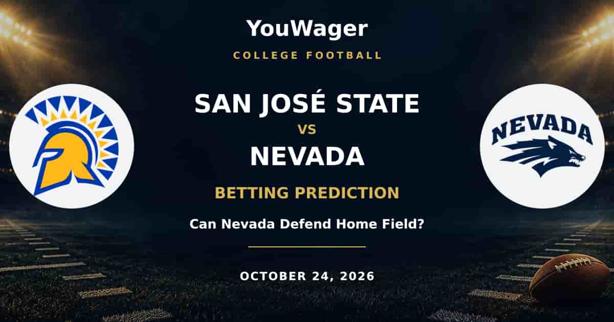 San José State Spartans vs Nevada Wolf Pack Betting Prediction, October 24, 2026: Can Nevada Defend Home Field?