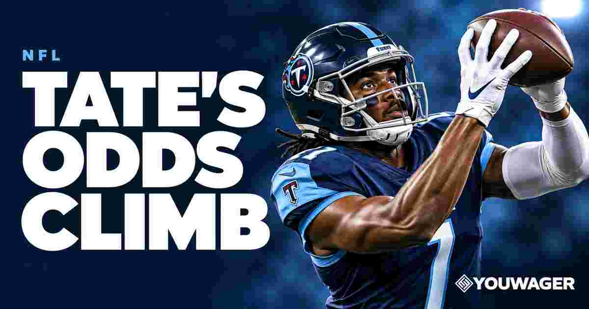 Carnell Tate Big Game Moves Offensive Rookie of the Year Odds