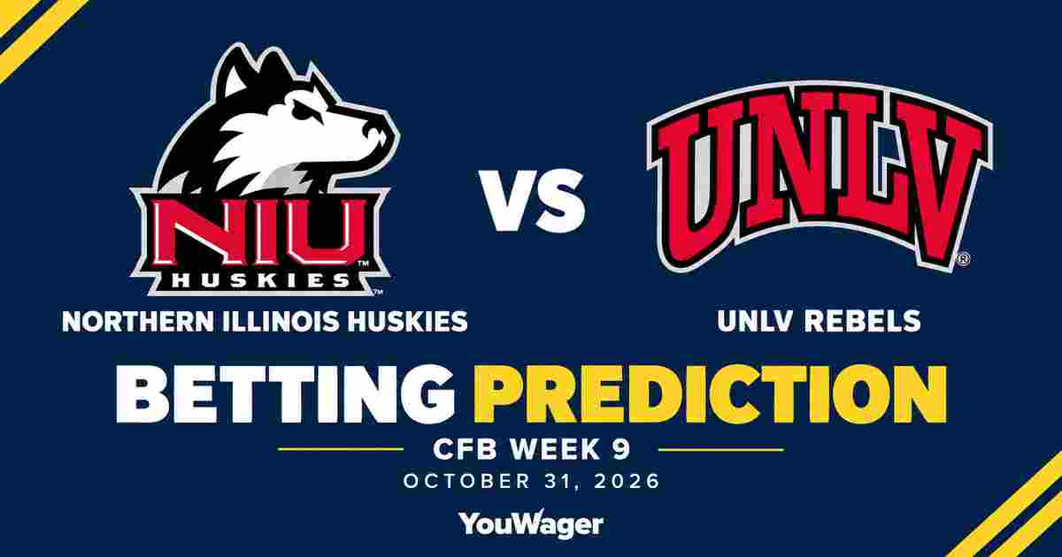 Northern Illinois Huskies vs UNLV Rebels Betting Prediction, CFB Week 9 Predictions, October 31, 2026: Who wins?