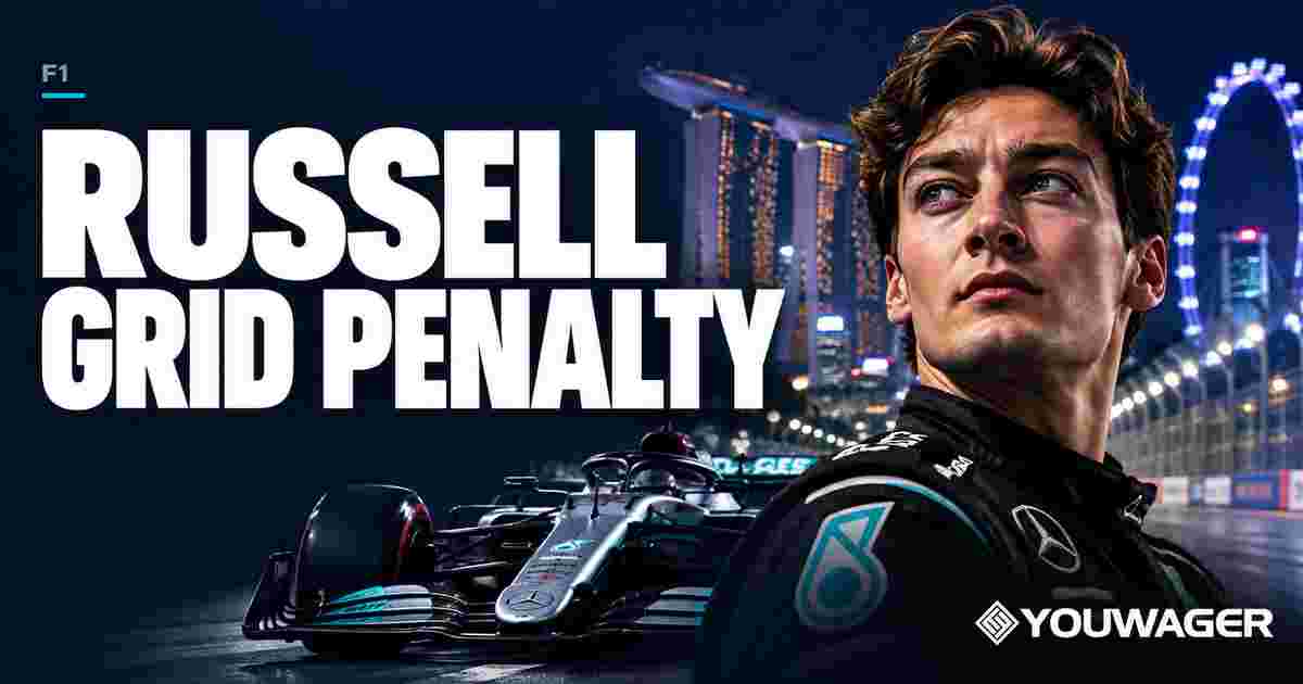 George Russell Faces Singapore Grid Penalty After Power Unit Change