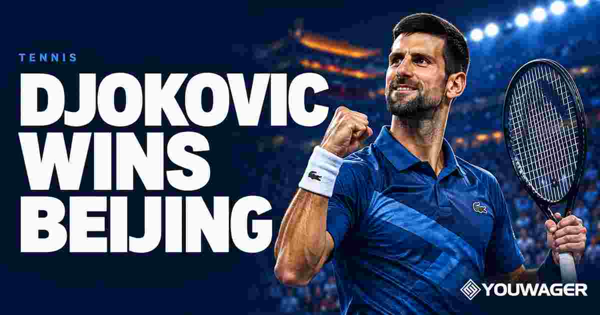 Novak Djokovic Wins Seventh Beijing Title After De Minaur Retires